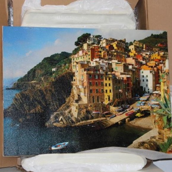 "Riomaggiore" Italy Photography Print Giclée Large Canvas, Signed & Numbered - Picture 9 of 10